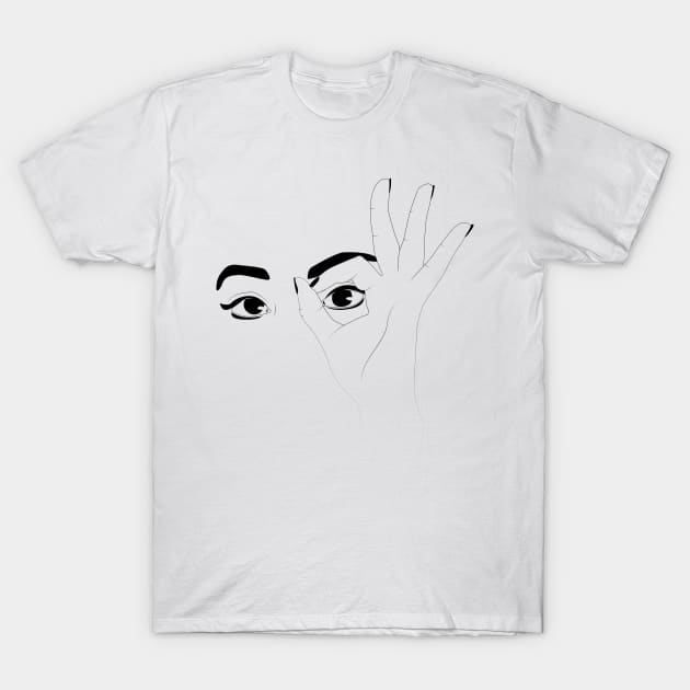 look T-Shirt by ellehell